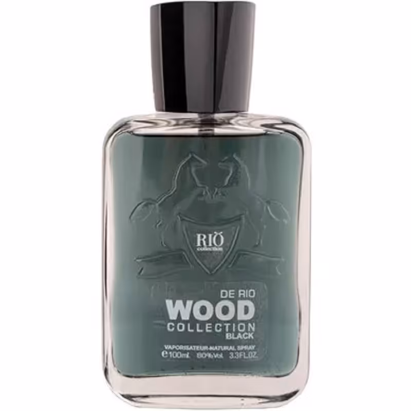 Rio Wood Black Eco ادکلن ریو وود بلک مردانه اقتصادی 100 میل (از روی وود مشکی)
