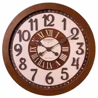 ساعت دیواری چوبی شوبرت مدل 6109  سایز 60