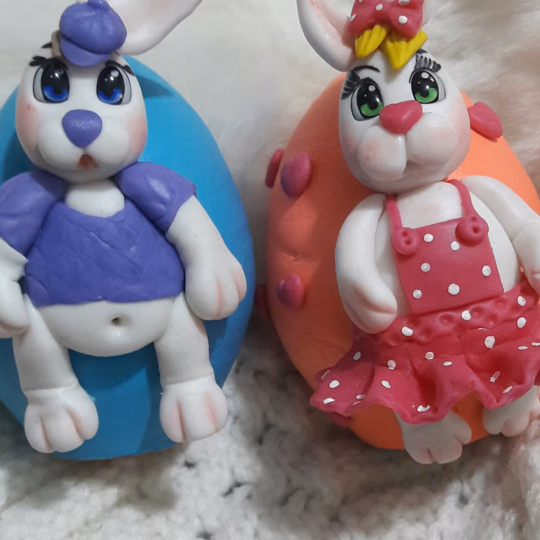 تخم مرغ سفالی با نماد سال جدید مناسب سفره های هفت سین و عیدی ب کوچولوهای عزیز