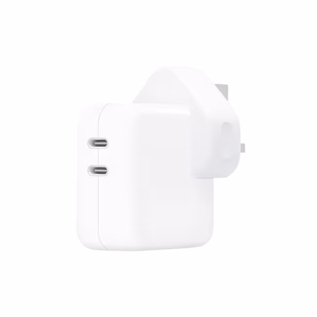 آداپتور شارژر 35 وات اپل مدل دو پورت تایپ سی | Apple 35W Dual USB-C Port Power Adapter