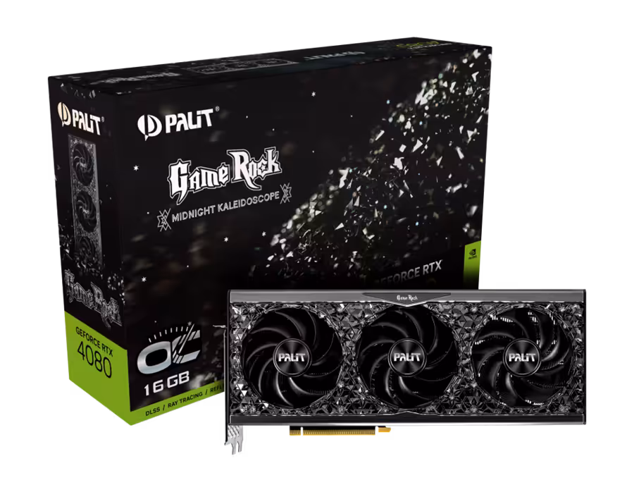 کارت گرافیک  پلیت مدل GeForce RTX™ 4080 GameRock OC حافظه 16 گیگابایت