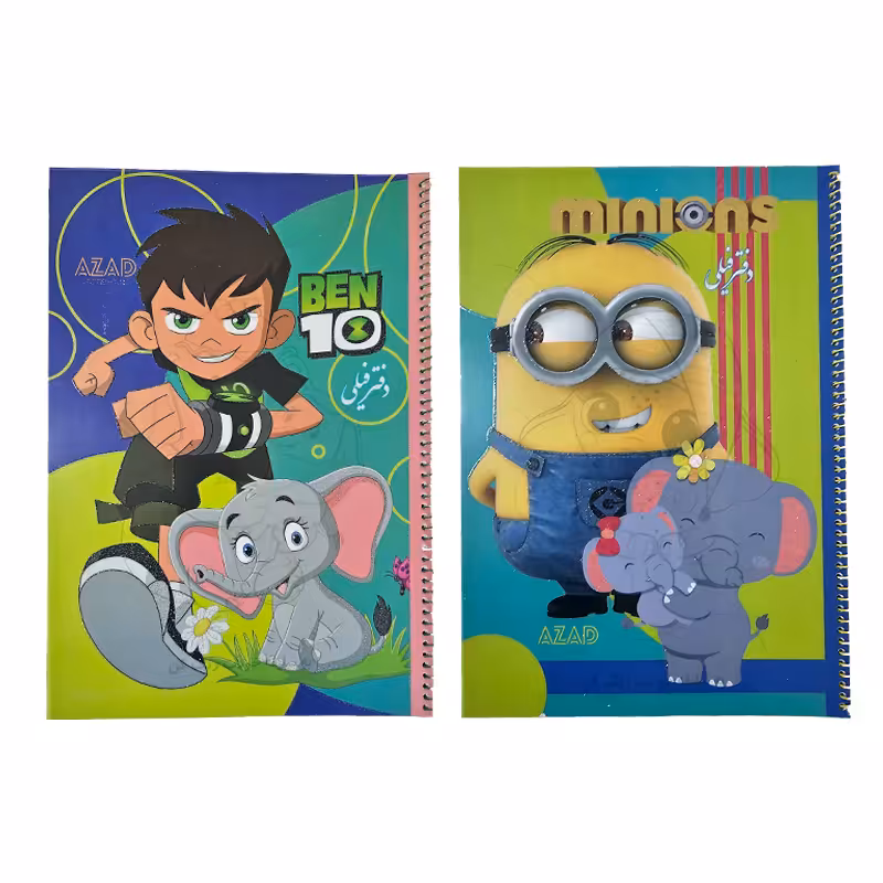 دفتر نقاشی فیلی 50 برگ آزاد