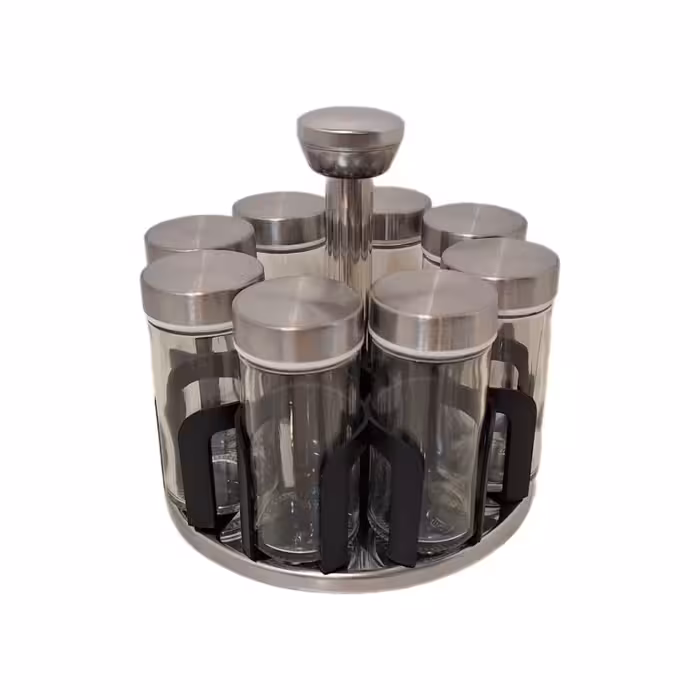 جای ادویه چرخشی 8 تیکه مدل Spic Carousel