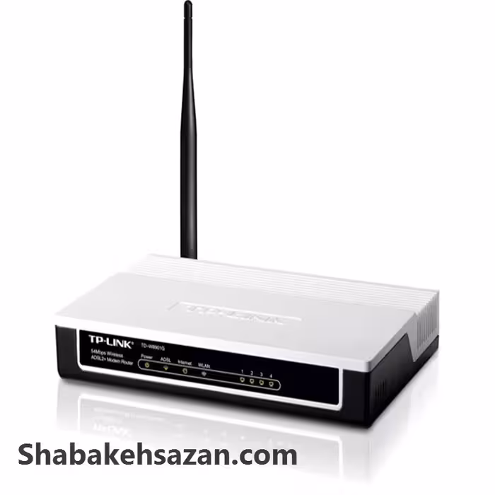 مودم روتر  ADSL2 و بی‌سیم تی پی-لینک مدل TD-W8101G_V1