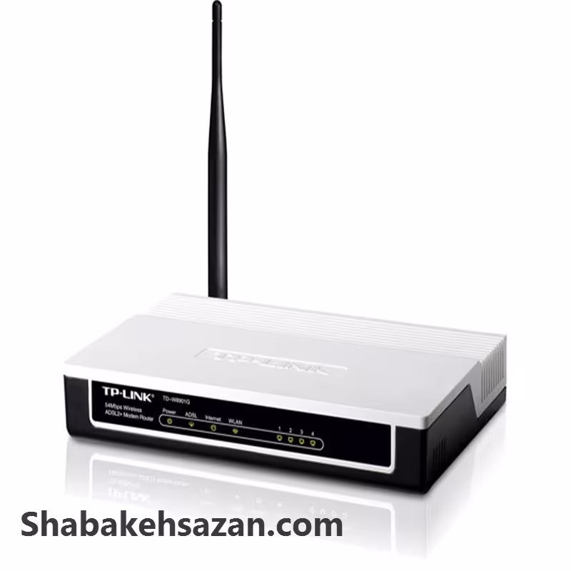 مودم روتر  ADSL2 و بیسیم تی پی-لینک مدل TD-W8101G_V1
