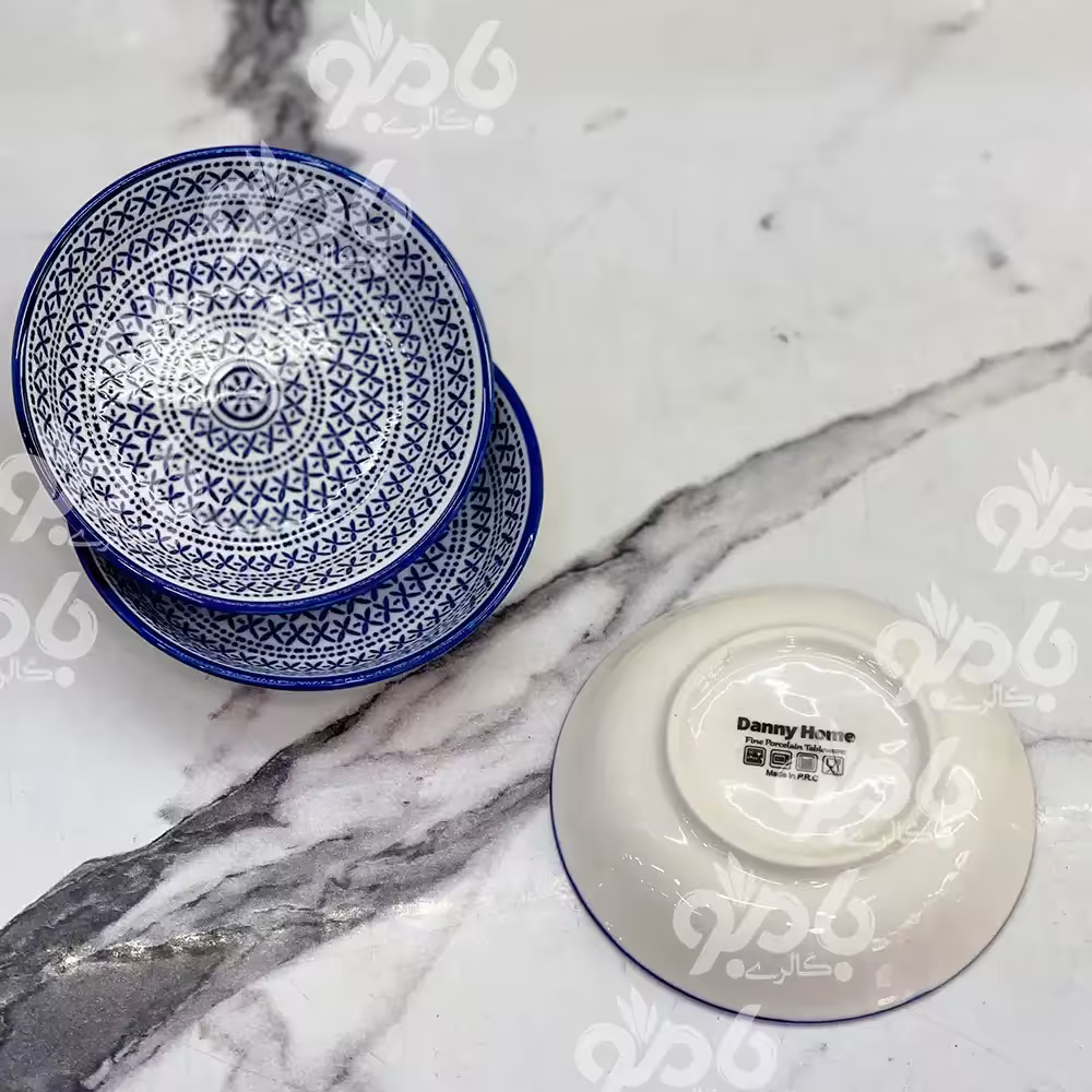 نعلبکی سرامیکی دنی هوم آبی ایکس