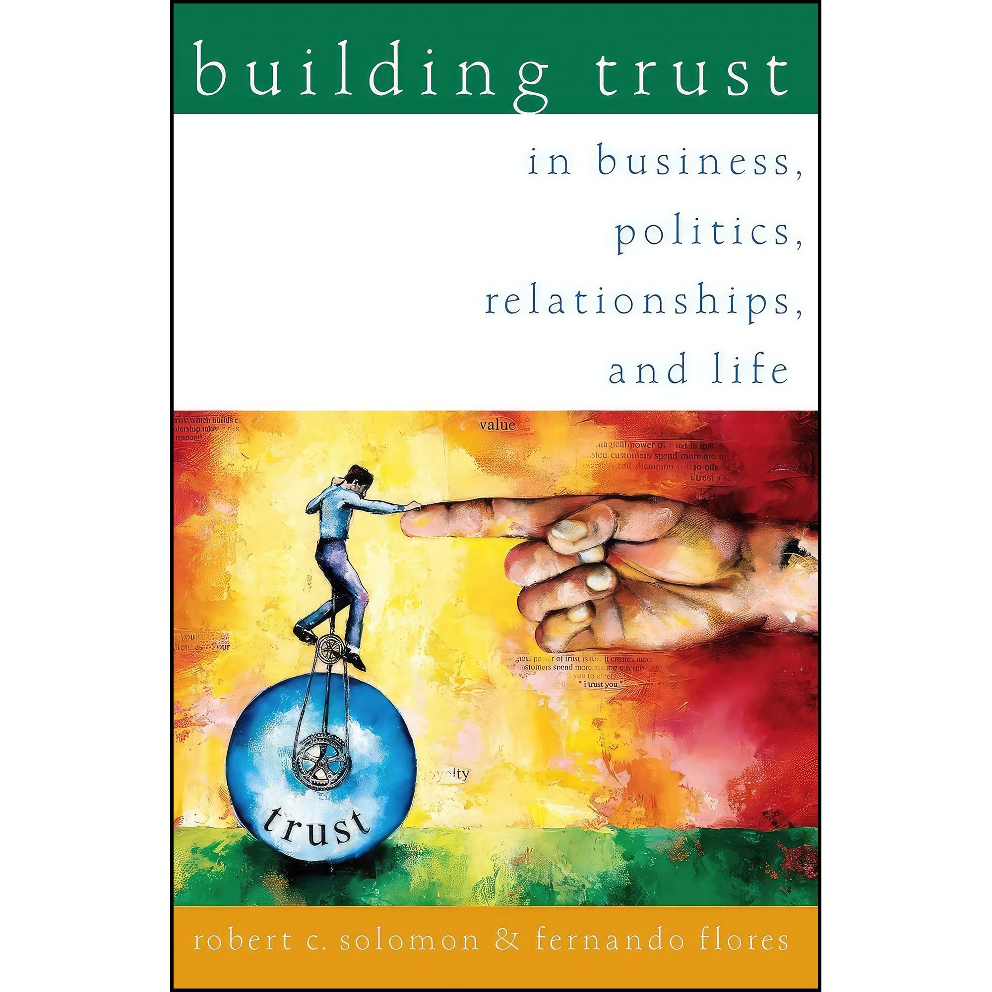 کتاب زبان اصلی Building Trust اثر Robert C Solomon and Fernando Flores