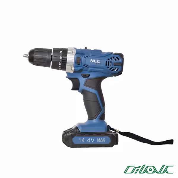 دریل شارژی چکشی ان ای سی (NEC) مدل 1815