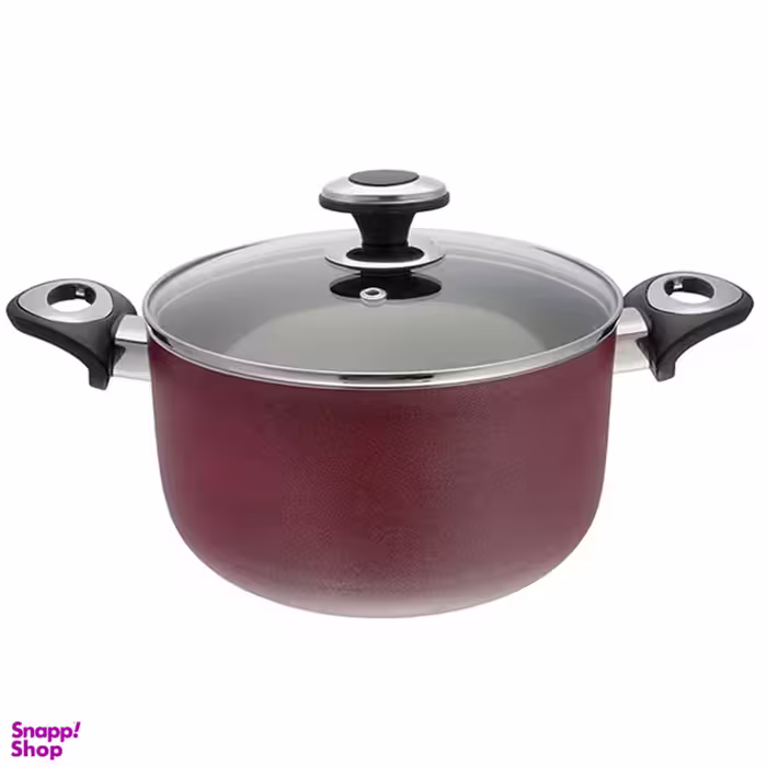 قابلمه گرانیتا زرساب با در شیشه ای مدل GT-420 سایز 20