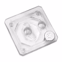 بلاک پردازنده ای کی دبلیو بی مدل EK-Quantum Velocity Top w/Badge - Plexi