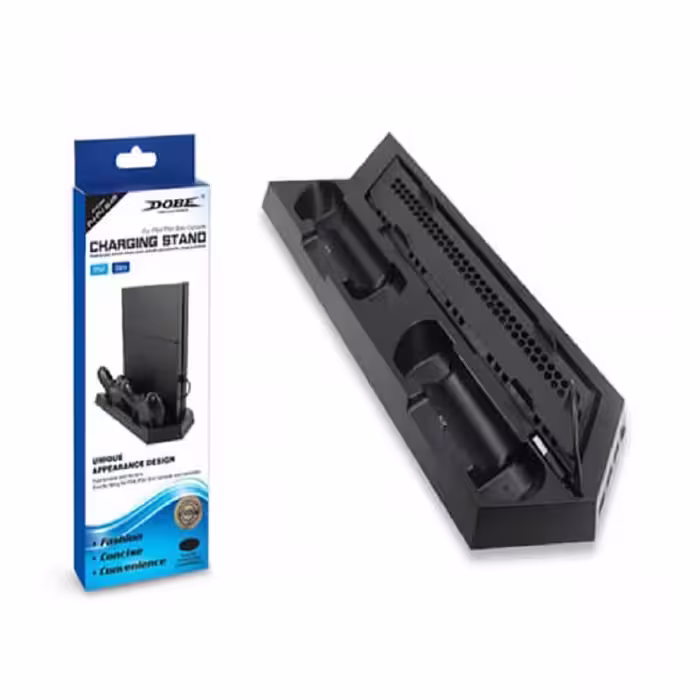 خرید شارژر دسته و پایه خنک کننده پلی استیشن .ps4 pro slim fat