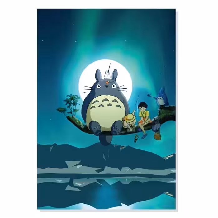 تابلو شاسی طرح انیمه میازاکی همسایه من توتورو مدل M0179