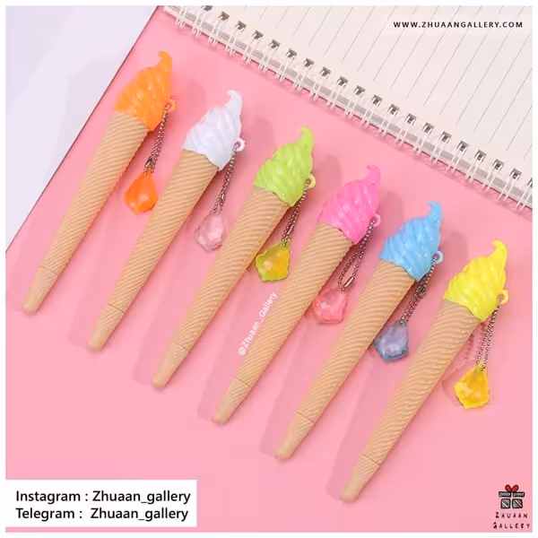 روان نویس Cute IceCream مدل بستنی قیفی