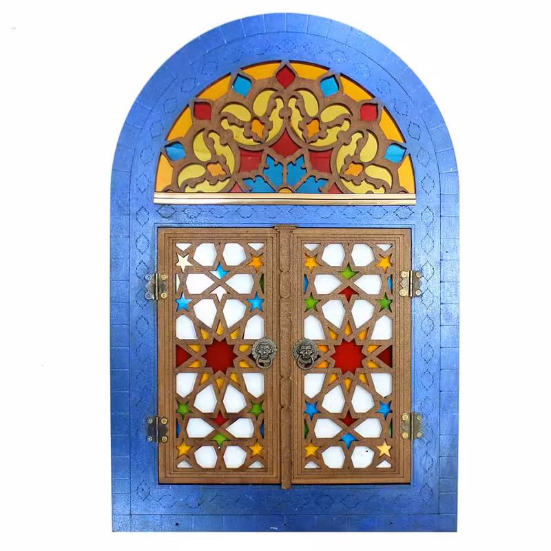 آینه طرح پنجره سنتی کد 26-39