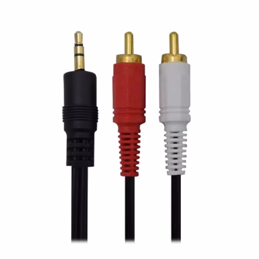 کابل تبدیل 1.5 متری جک 3.5 میلی متری به RCA وی نت
