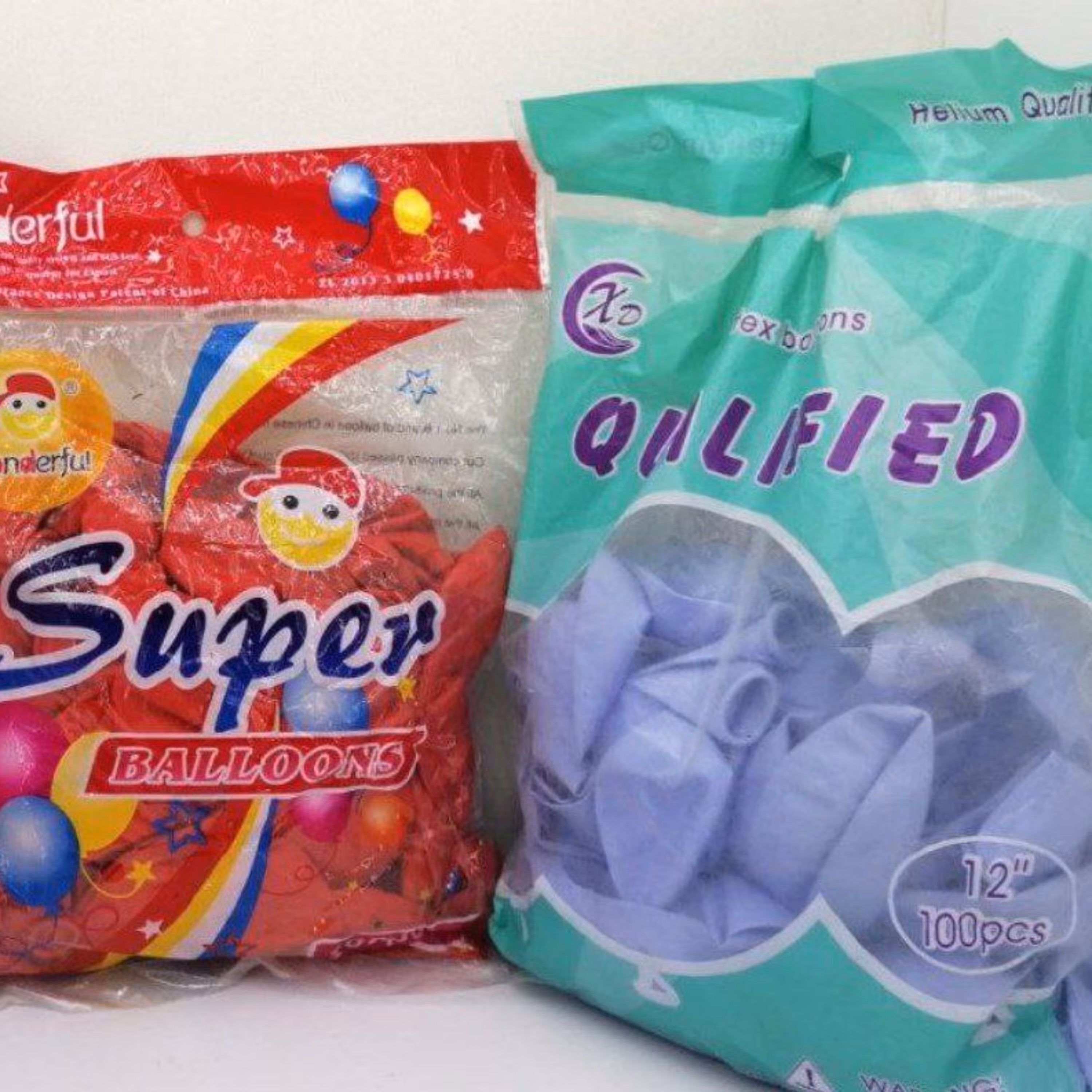 بادکنک ساده و طرح دار