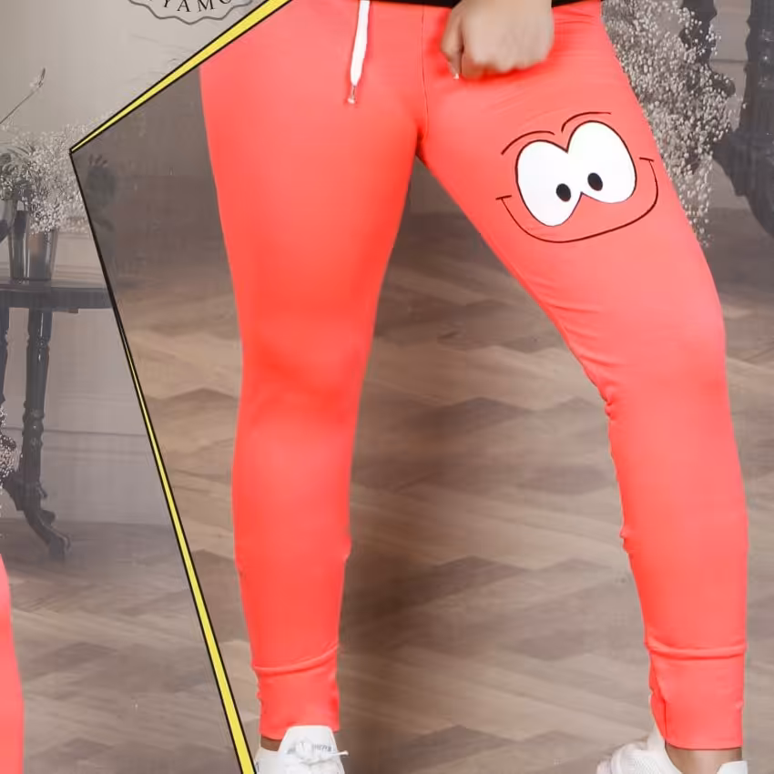 شلوار طرح چشمک