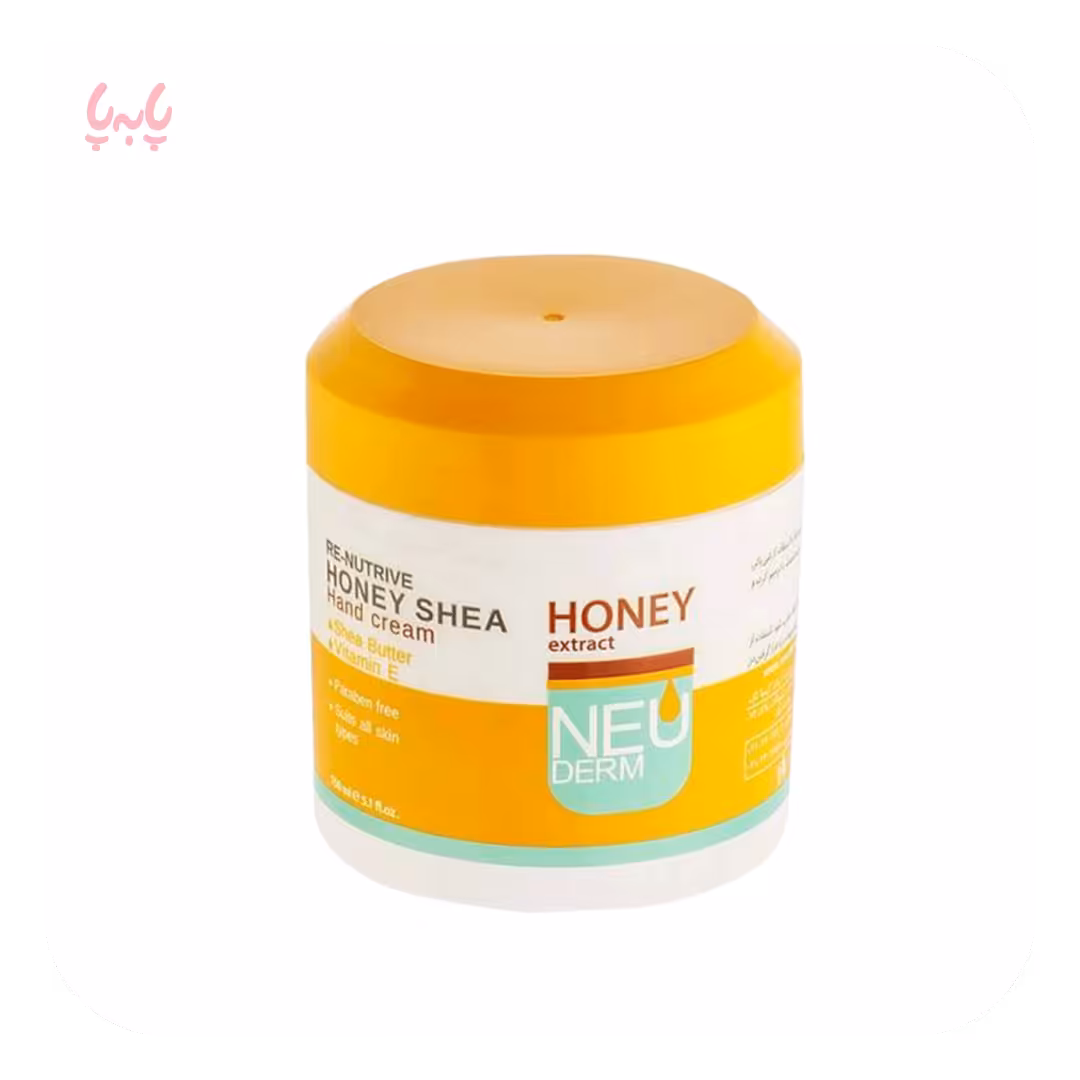 کرم دست کاسه ای  نئودرم با عصاره عسل