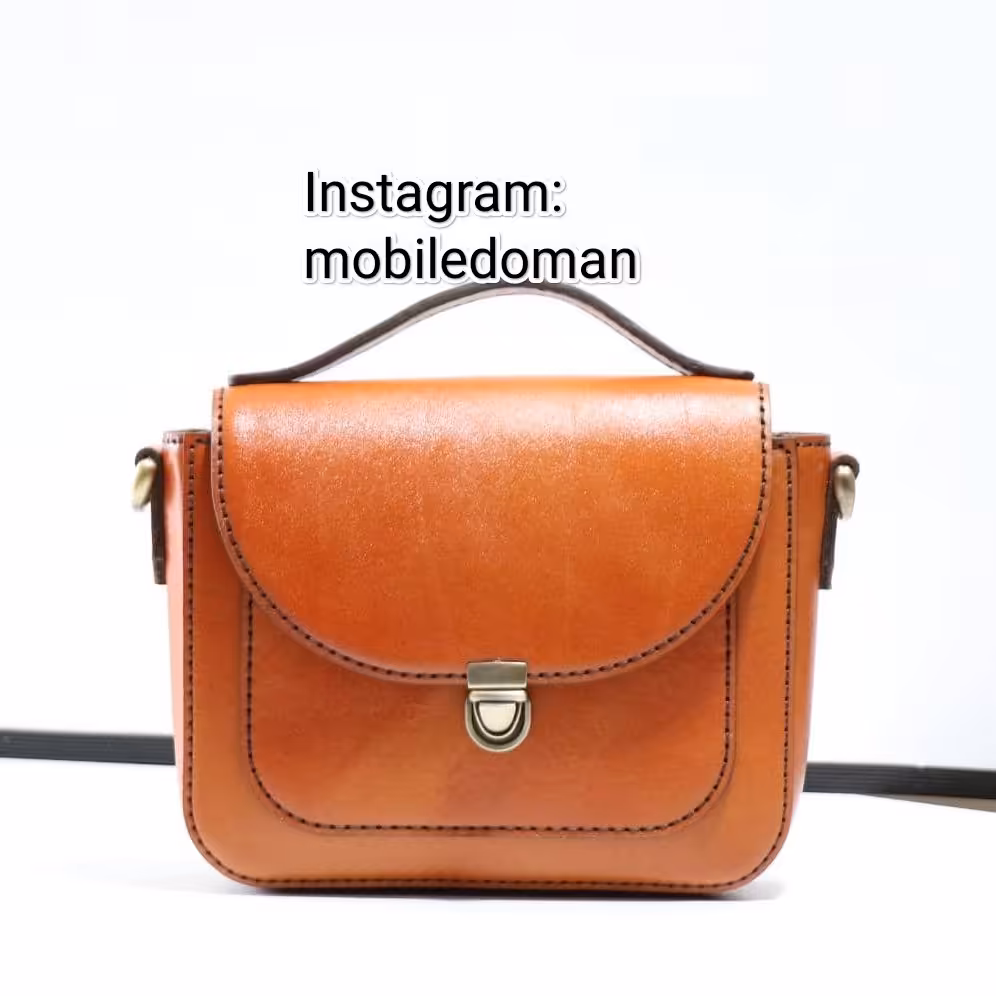 کیف چرمی و دست دوز فانتزی روی دوشی