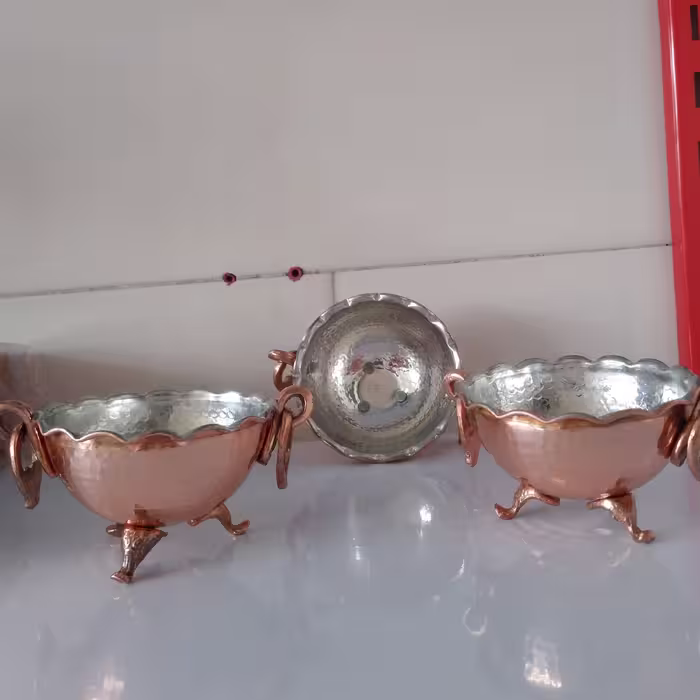 پیاله 3 پایه گوشواره دار نانو شده