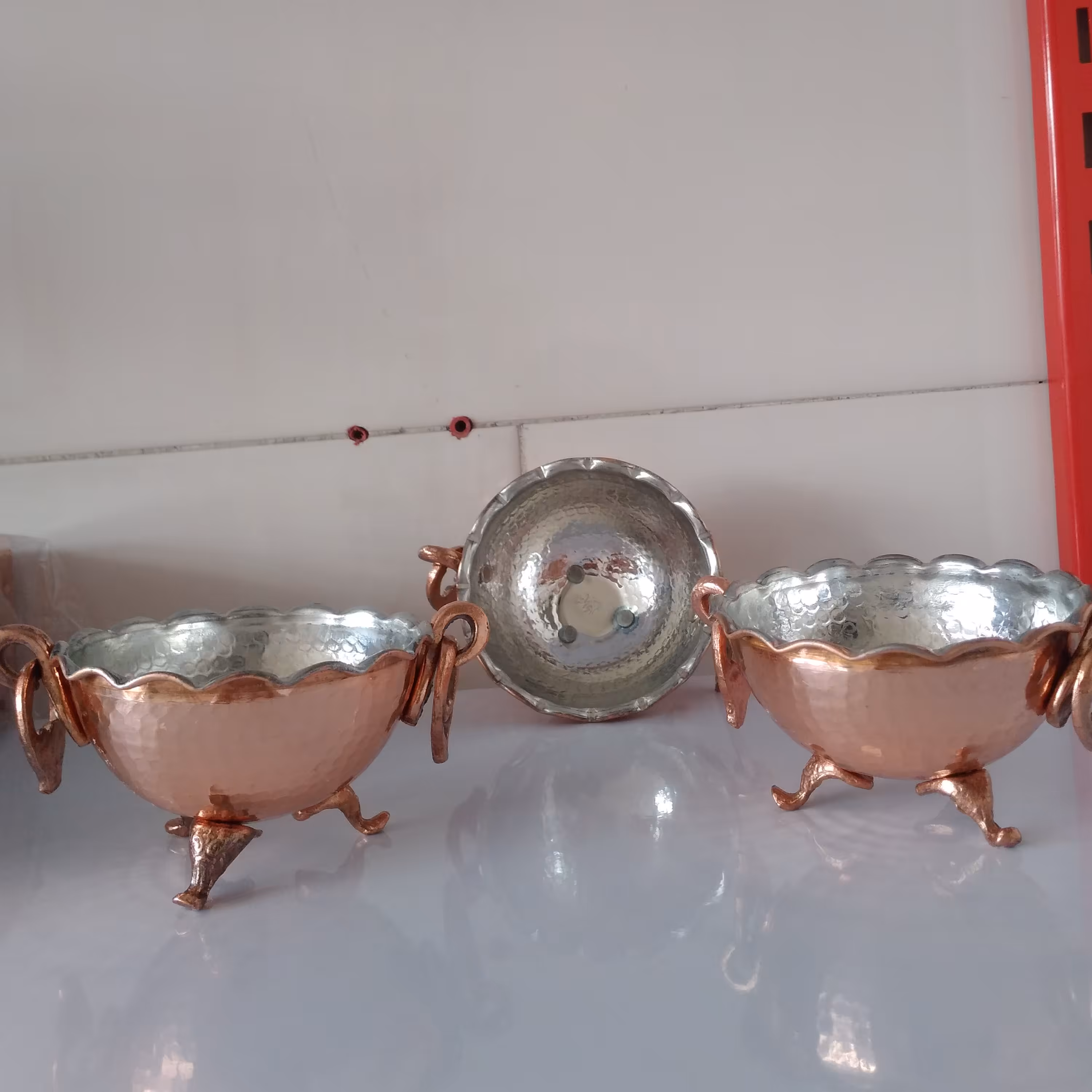 پیاله 3 پایه گوشواره دار نانو شده