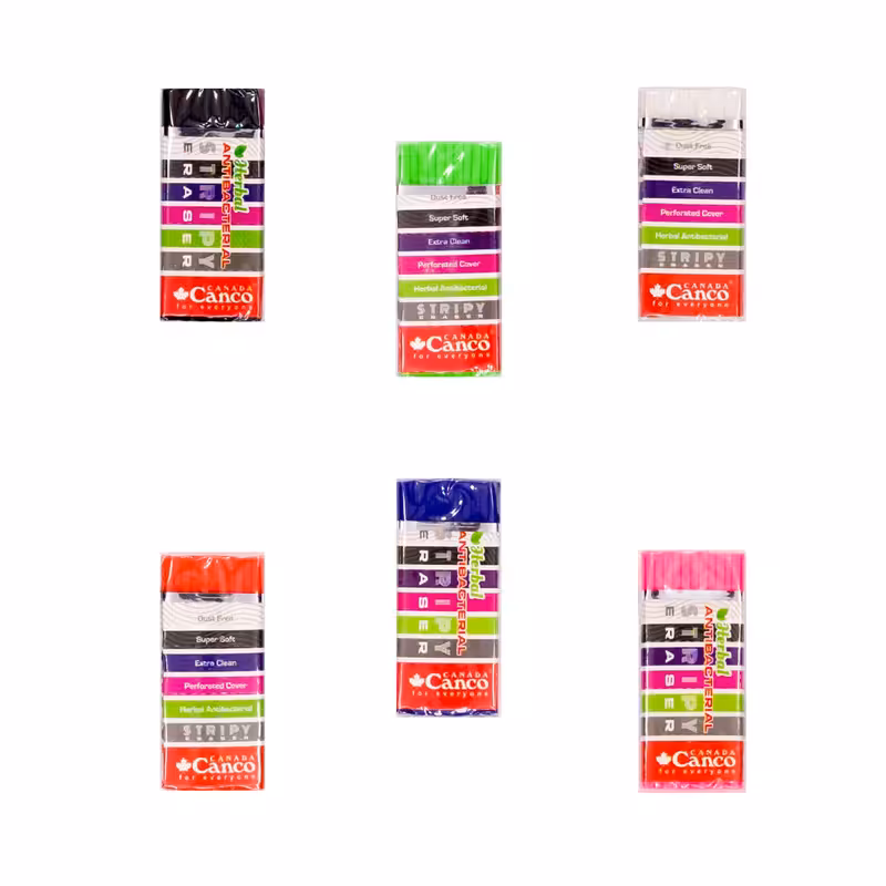 پاک کن کنکو مدل گیاهی بسته 5 عددی