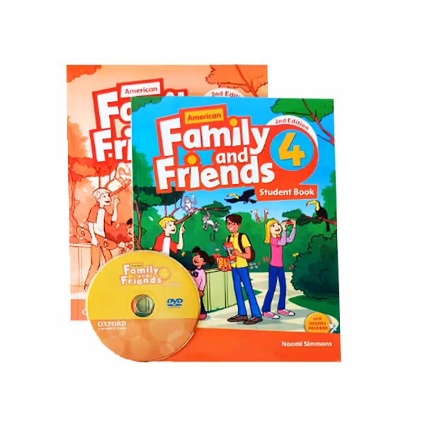 کتاب امریکن فمیلی اند فرندز 4 ویرایش دوم | American Family and Friends 4 2nd Edition | خرید کتاب زبان | خرید لوازم التحریر | چی کتاب | بالاترین تخفیف و ارسال رایگان