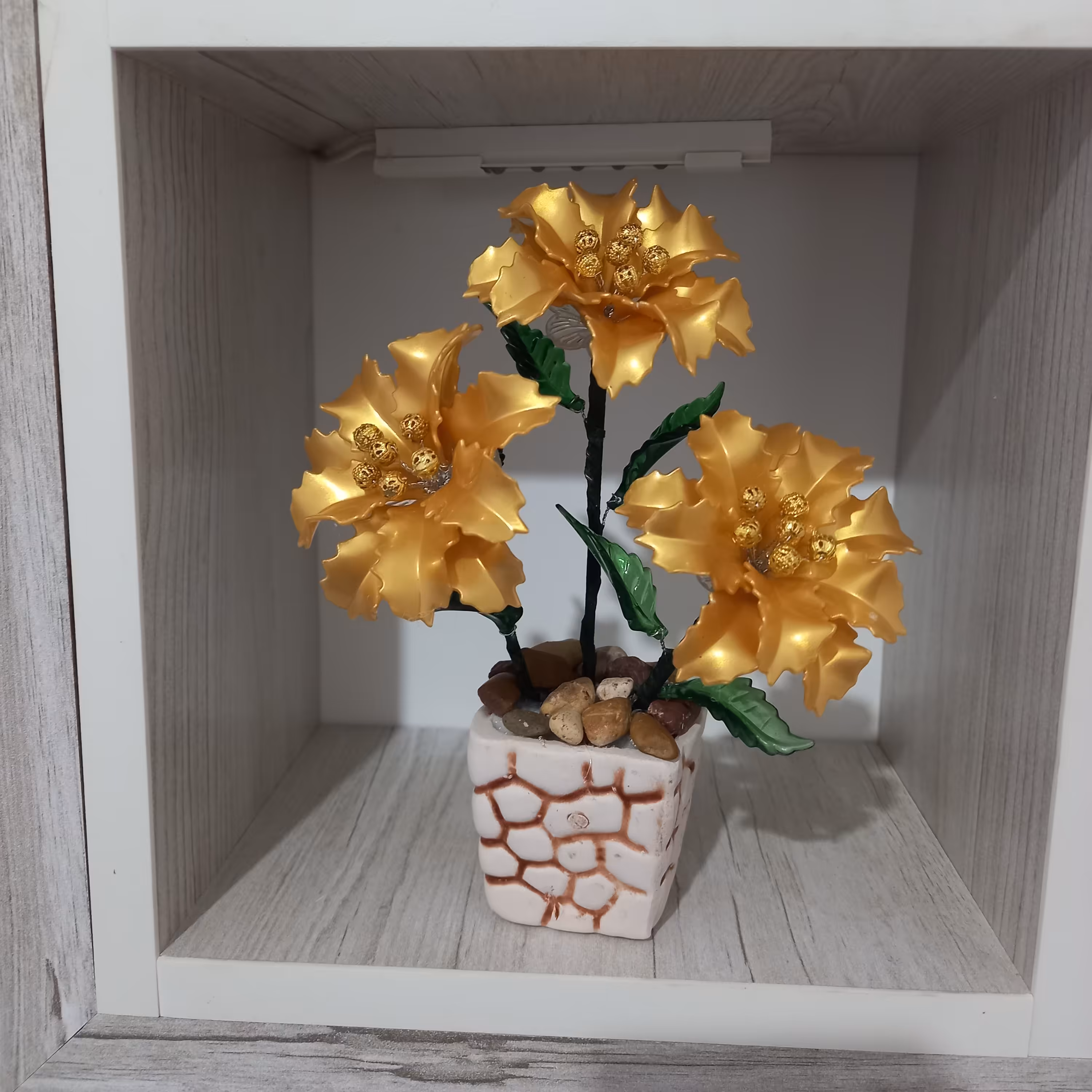 گل لیلیوم(رنگ متالیک )