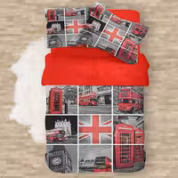 سرویس خواب کد C006 یکنفره 4 تیکه میکرو(چاپ دیجیتال)