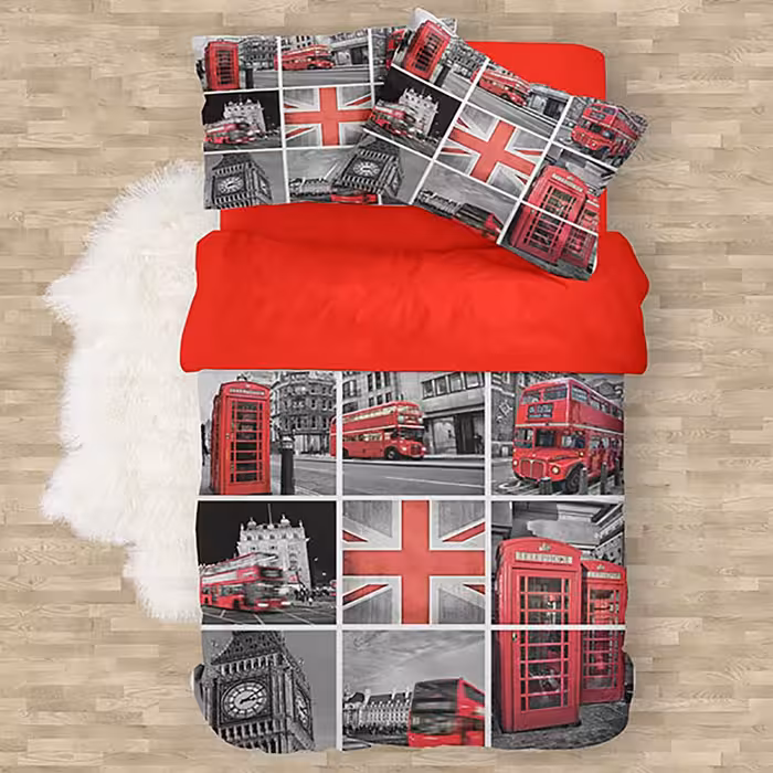 سرویس خواب کد C006 یکنفره 4 تیکه میکرو(چاپ دیجیتال)