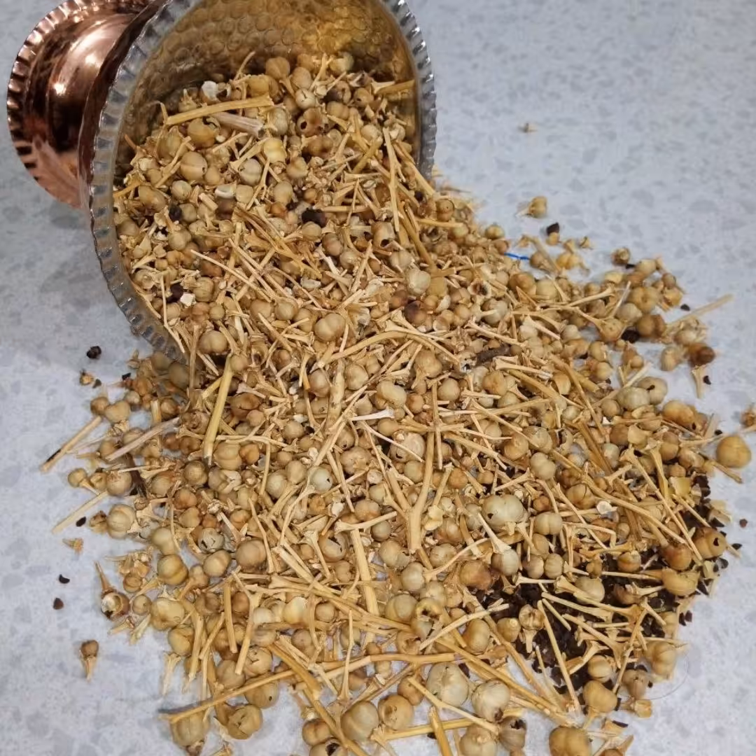 نیم کیلو اسپند اسفند نخودی ( با پوست و چوب خود اسفند )