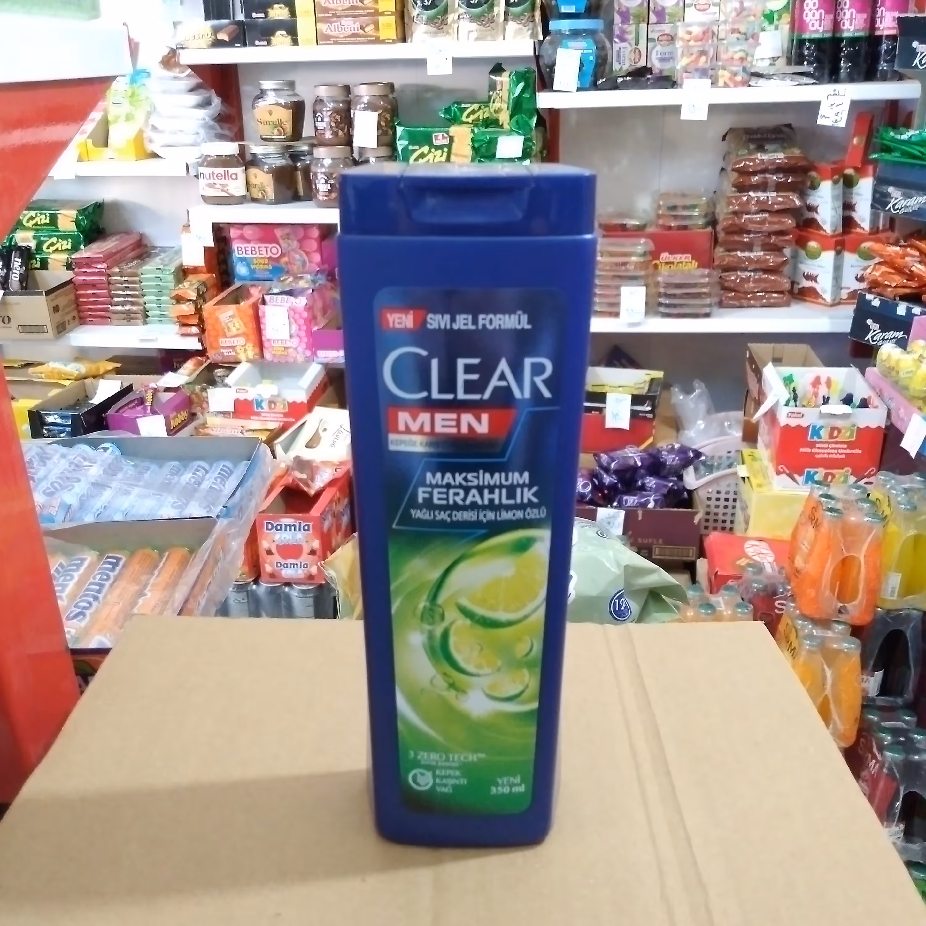 شامپو ویتامینه و ضدشوره کلیر ترکیه CLEAR سایز 350 میلی لیتری مخصوص آقایان سری Maksimum Ferahlik