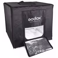 خیمه نور ال ای دی دار 40 سانتی متر گودکس(3 لامپ ال ای دی) GODOX MINI LED TENT LST40 40X40X40CM