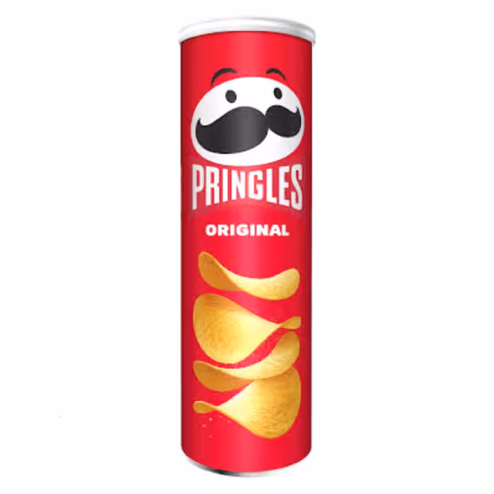 چیپس پرینگلز قرمز اورجینال طعم ساده 165 گرمی pringles

