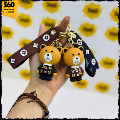 جاکلیدی سیلیکونی فانتزی خرس مارک