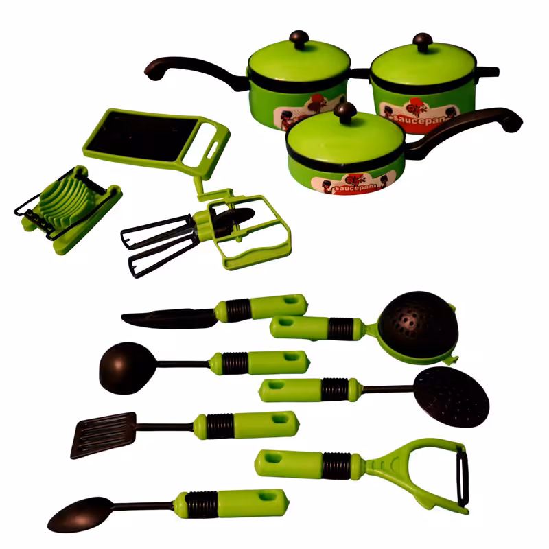 ست اسباب بازی آشپزخانه مدل دختر سرآشپز