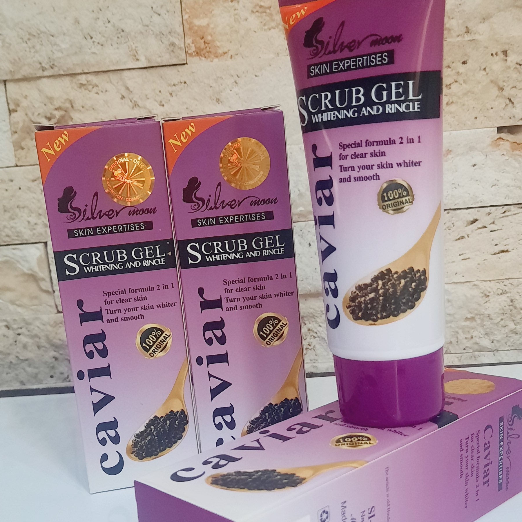 لایه بردارواسکراب فوری خاویار