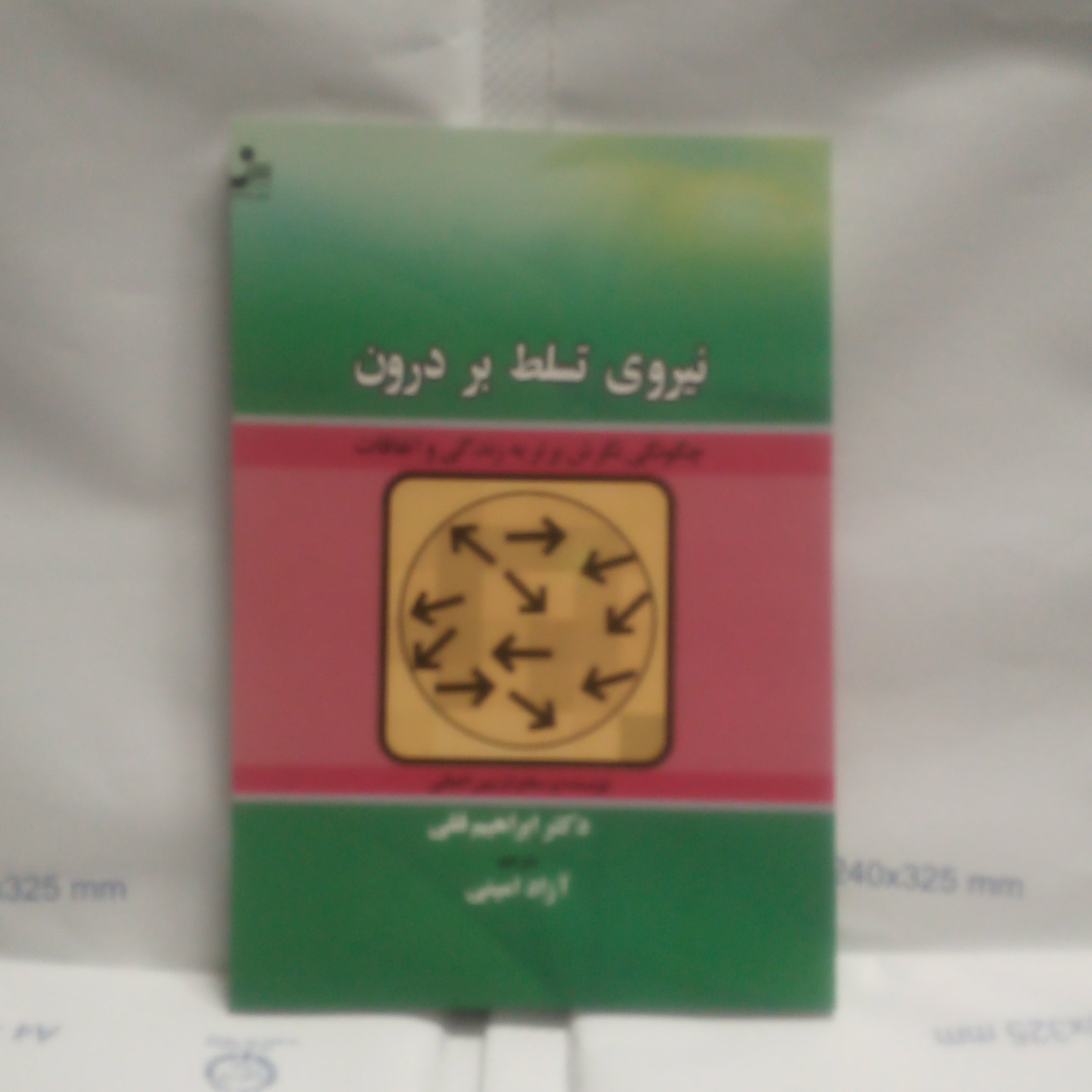 کتاب نیروی تسلط بردرون نوشته ابراهیم فقی چاپ1387
