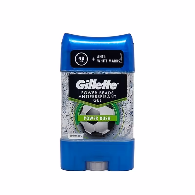 مام استیک ژله ای ضد تعریق مردانه مدل Power Rush ژیلت 75 میل