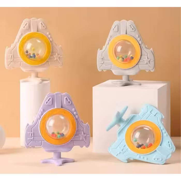 دندان گیر کودک و نوزاد تمام سیلیکون مدل سفینه