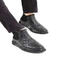 چکمه و بوت مشکی مردانه چکمه‌های روزمره وگان 381 16341 Erk Boots Sk22 23 Tamer Tanca