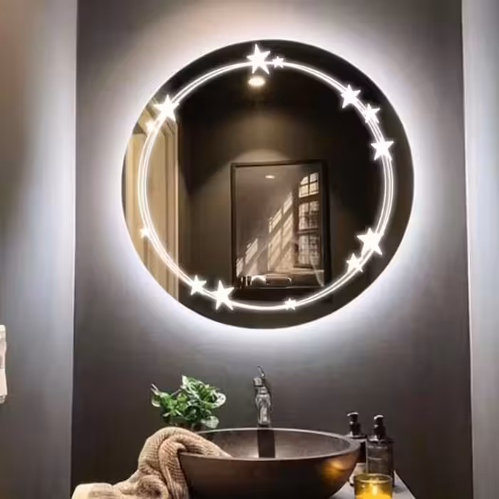 اینه بک لایت سایز شصت سانت کد007