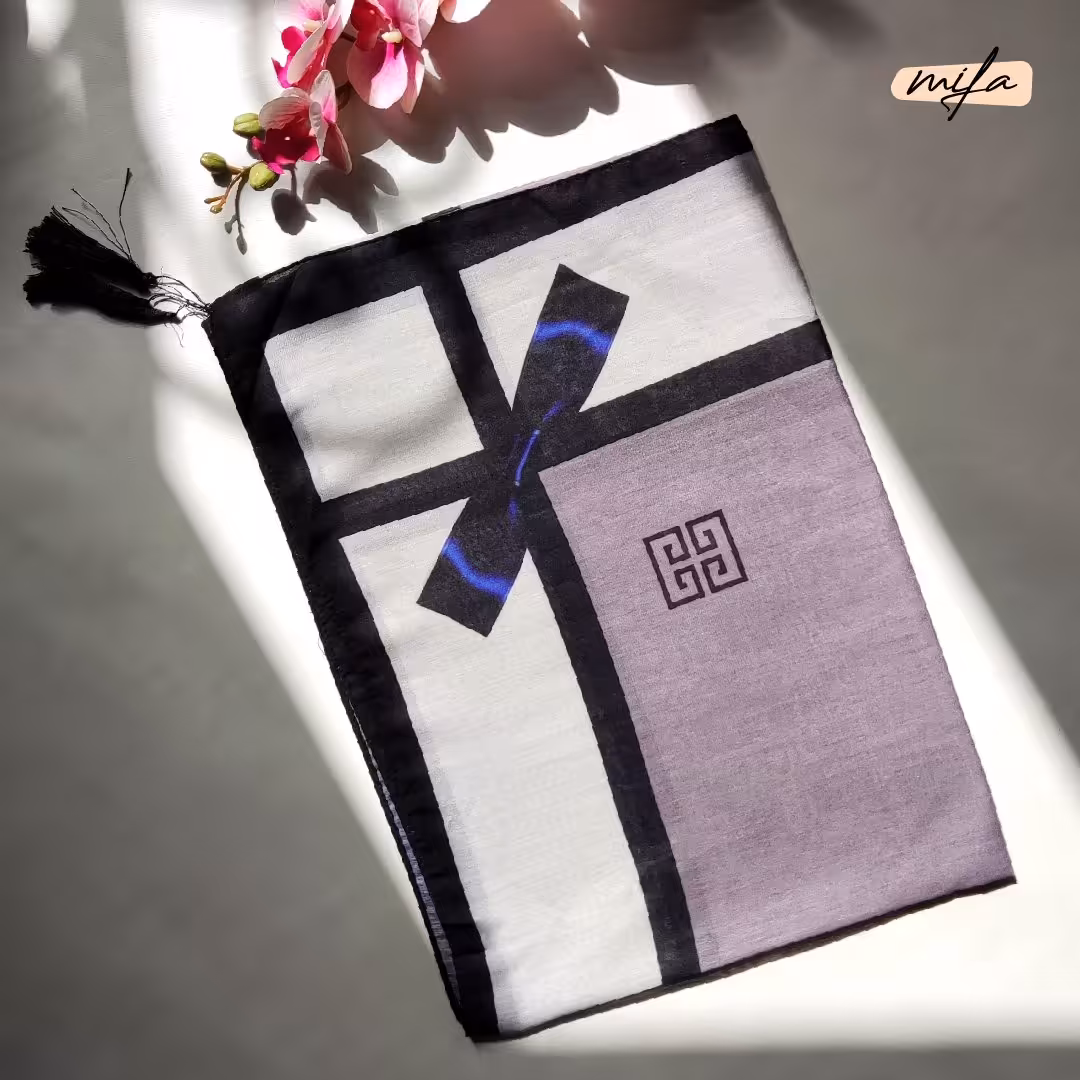 شال طرح پاپیون