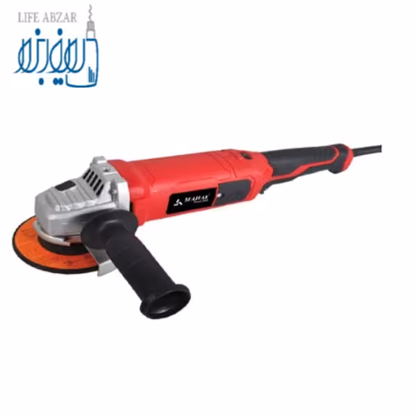 میدی فرز حرفه ای 125 میلیمتر 1200 وات صنعتی دور متغیر دسته بلند محک AG-125VS