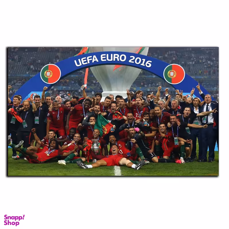 تابلو شاسی بکلیت طرح فوتبال جام ملت های اروپا 2016 تیم پرتغال مدل SH-S6422