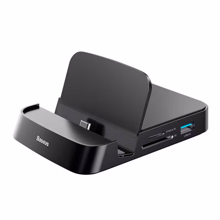 قیمت و خرید هاب USB-C هفت پورت بیسوس مدل Mate Docking CAHUB-AT01 | یاس ارتباط