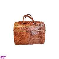 کیف اداری 2 دسته مردانه چرم طبیعی مدل RE-11