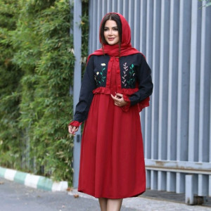 ست کت سارافون گلدوزی مدل نفس 59944