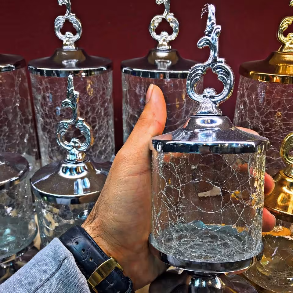 پاسماوری،جا‌ادویه‌ای،بانکه 7پارچه طرح تَرَک