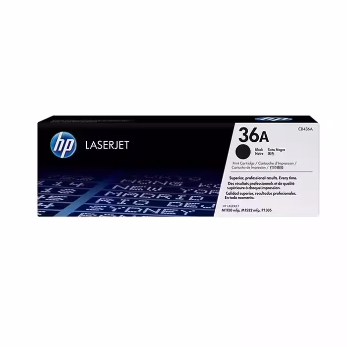 کارتریج تونر لیزری مشکی اچ پی مدل 36A